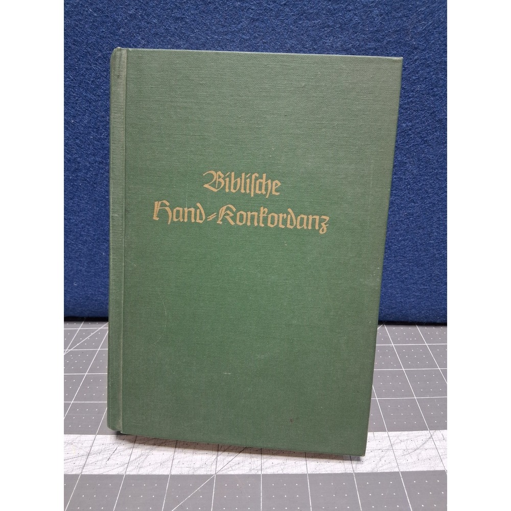 Pathway Publishing Biblische Hand Konkordanz Green German Bible Concordance 1986